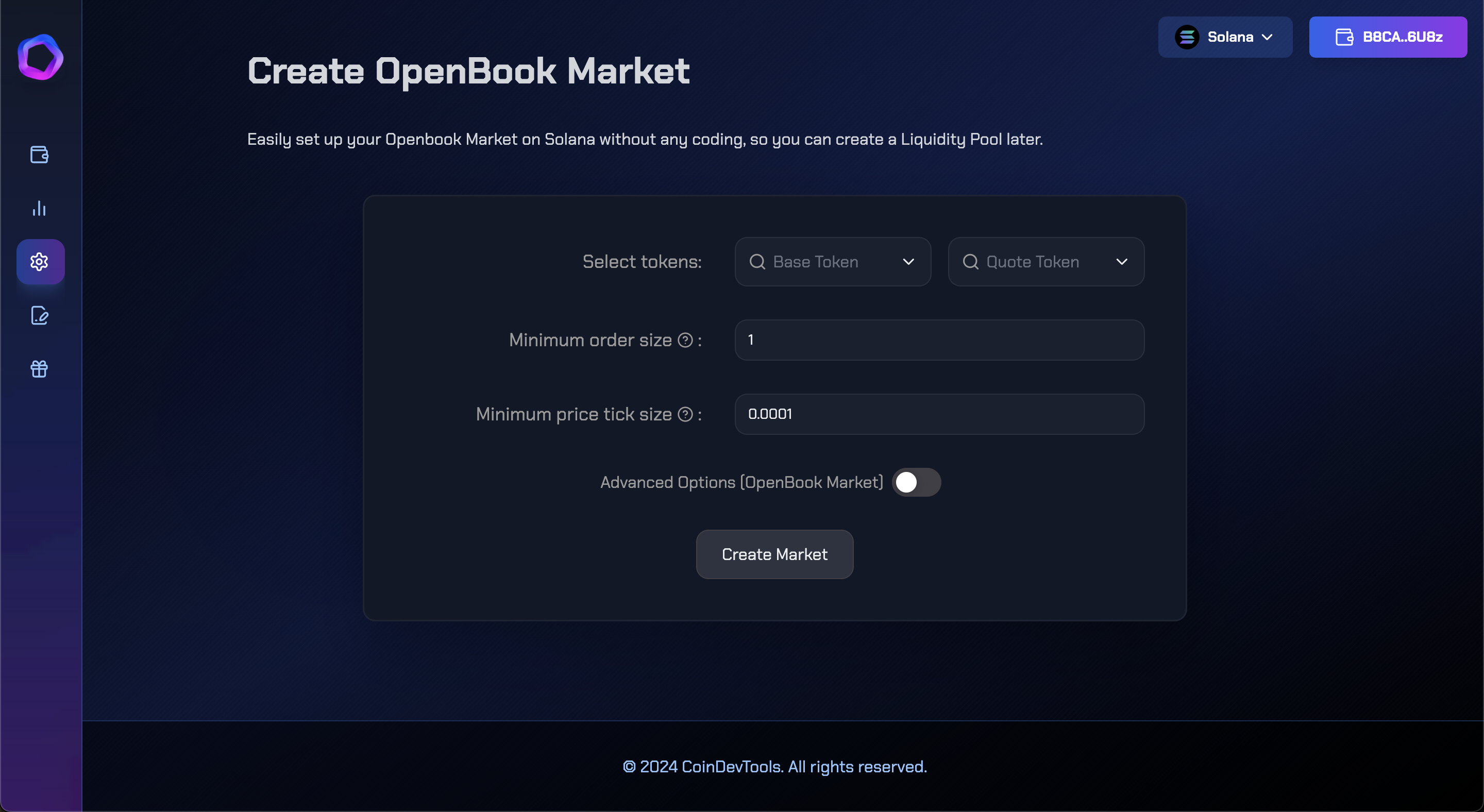 User Interface Preview